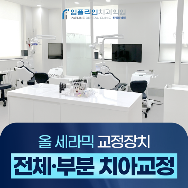 전체,부분 치아교정 올세라믹 장치